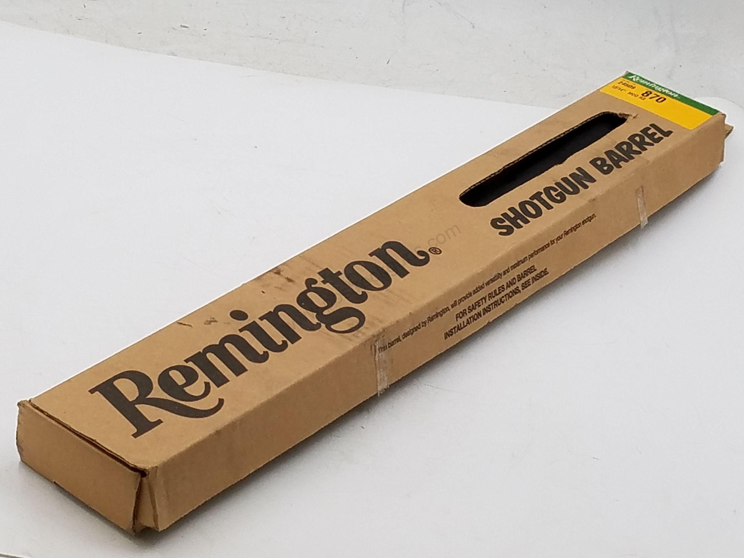 Barrels Parts & Magazines Shotguns 12ga, 12 guage Used None Required Remington