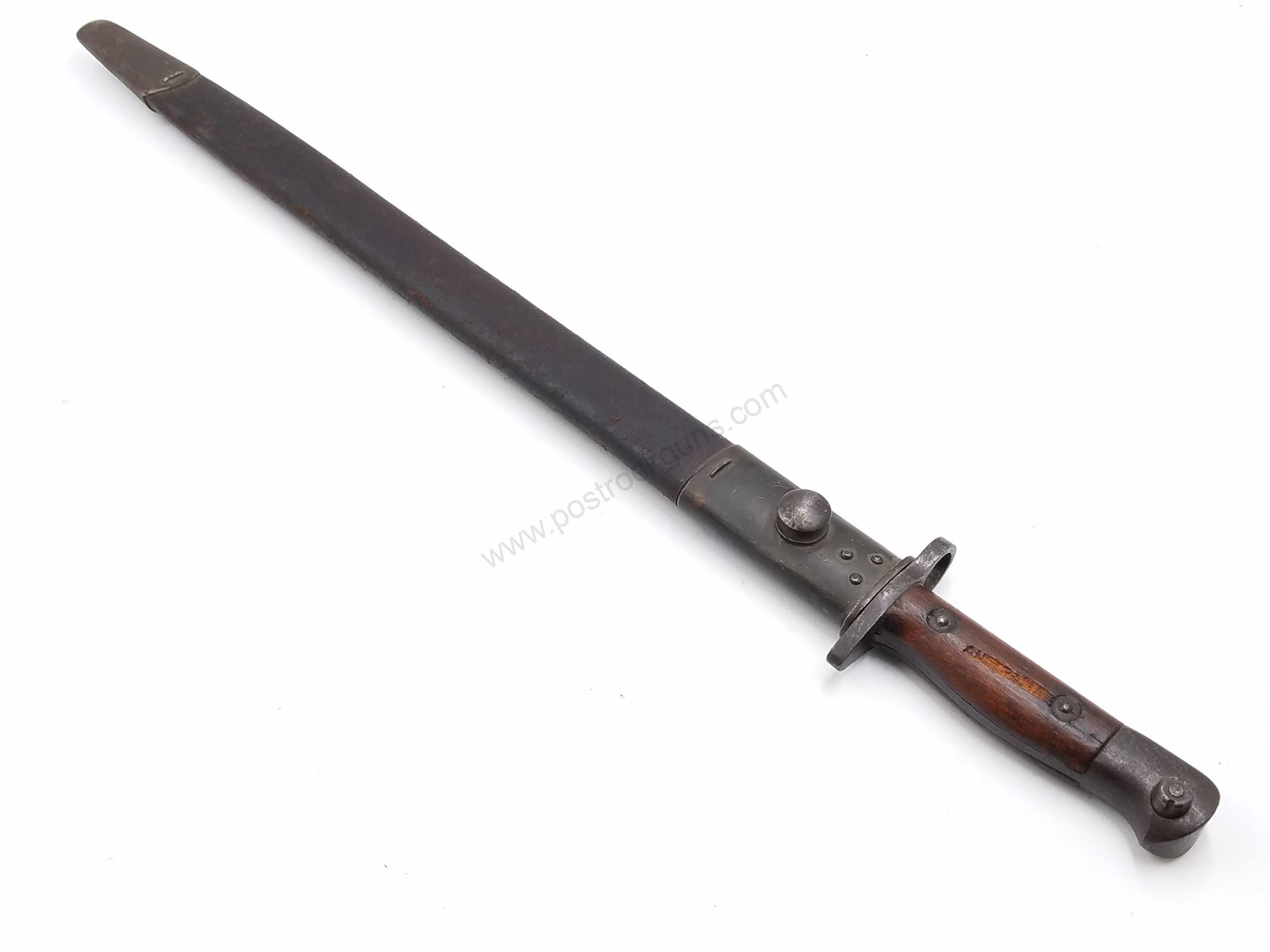 Antique No FFL Bayonets Military Parts & Magazines Used 1943 None Required Military Austria