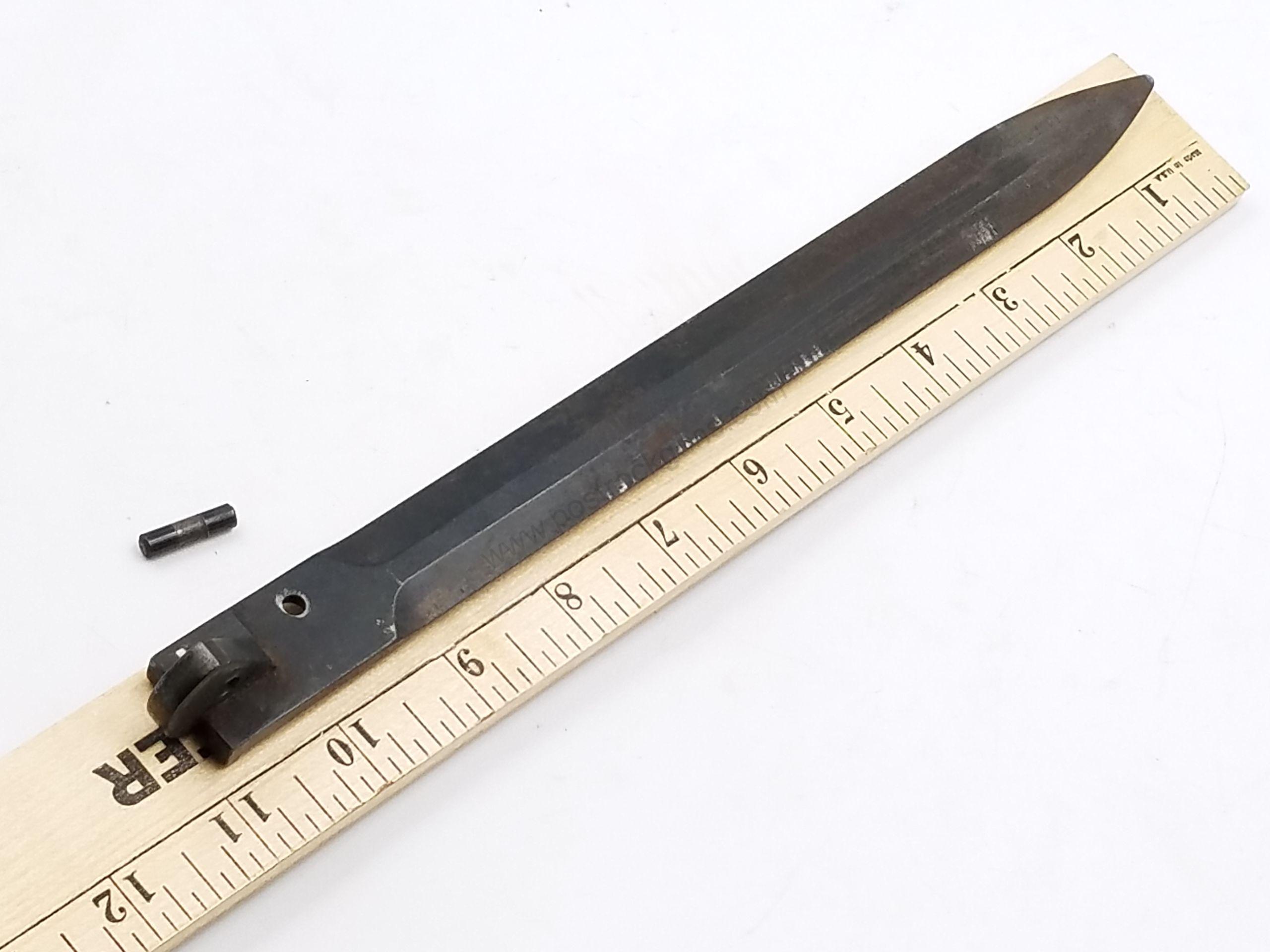 Czech CZ VZ-52 7.62x45 original Bayonet w/ Swivel Pin - Image 11