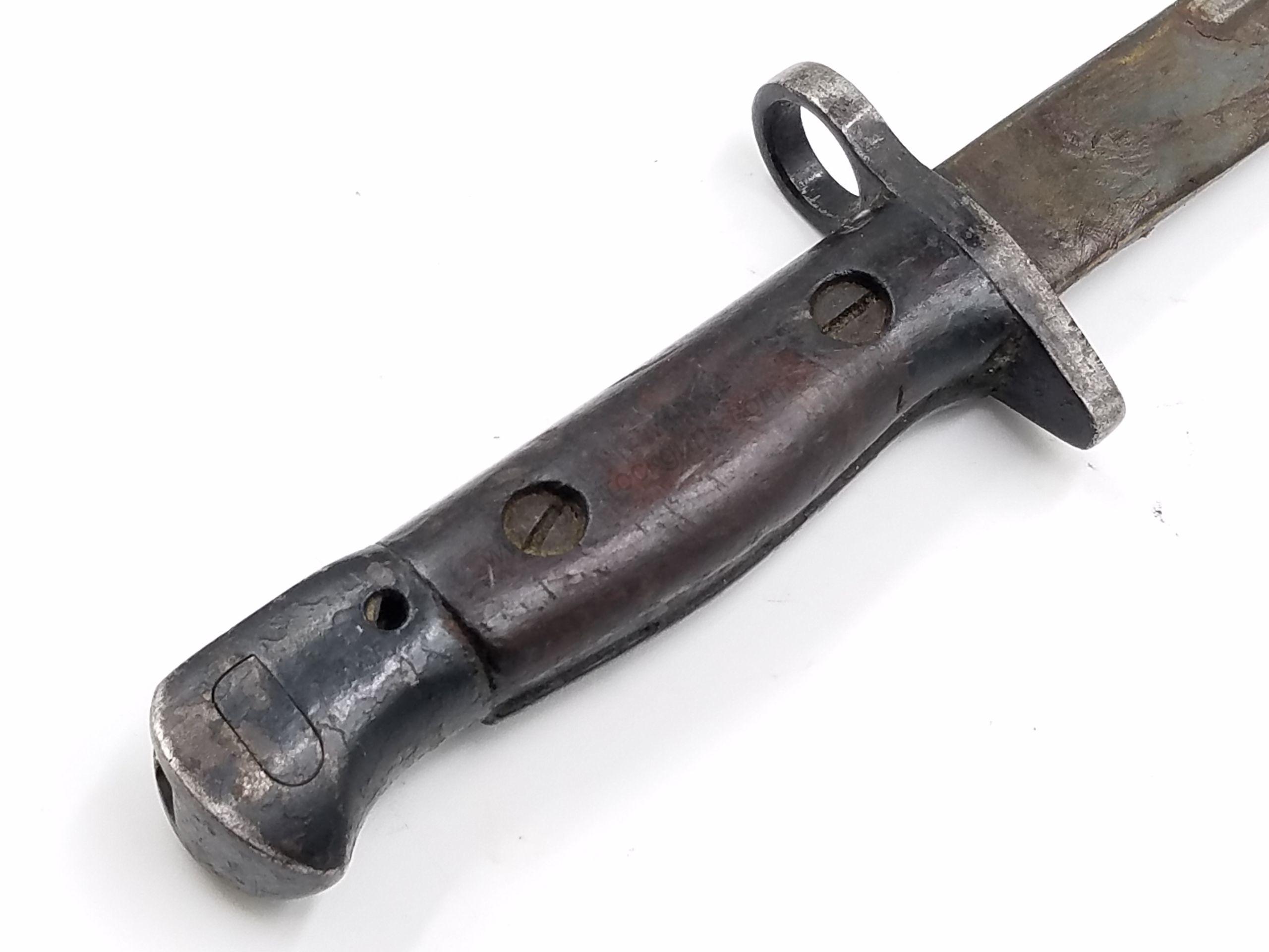 British Enfield MKII Indian Bayonet w/ Matching Scabbard - Image 9