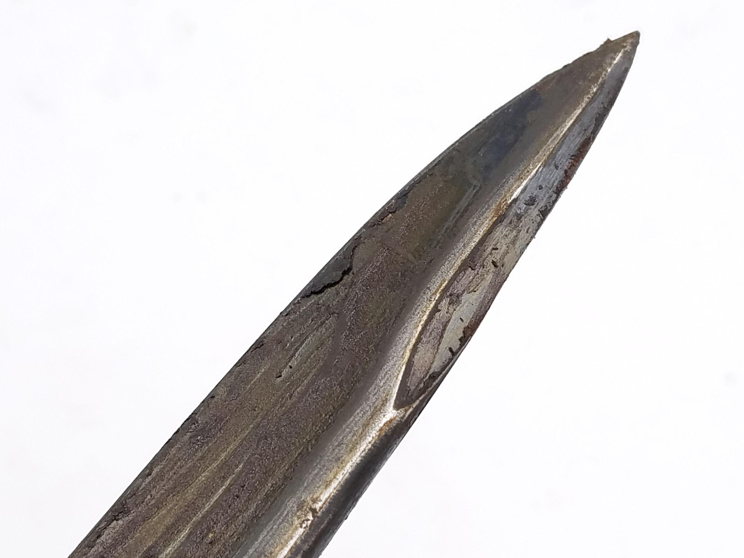 British Enfield MKII Indian Bayonet w/ Matching Scabbard - Image 11