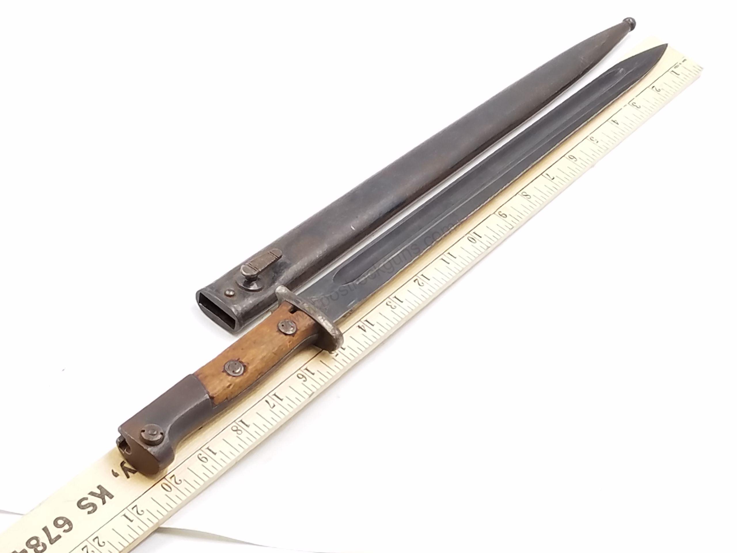 Yugoslavian M1924 Bayonet w/ Scabbard - Image 23