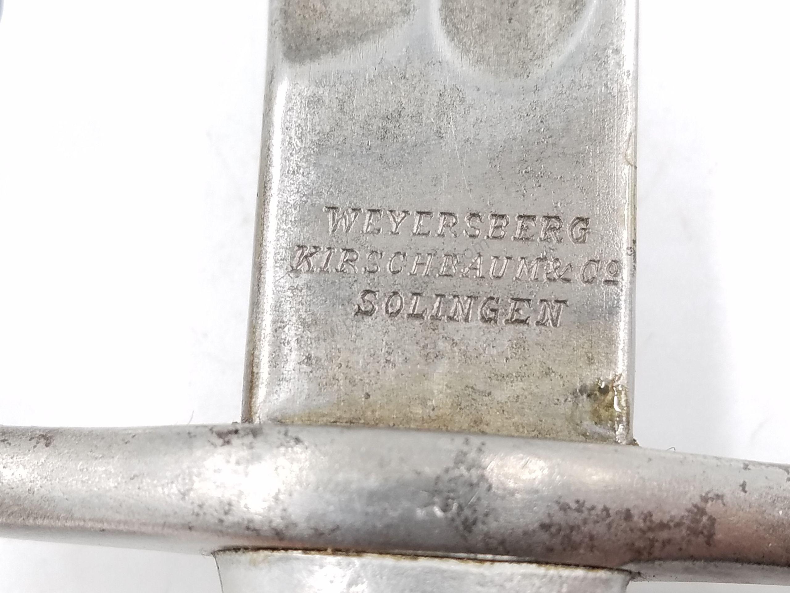 Bayonets Military Parts & Magazines Used None Required Weyersberg mfg Military Argentine