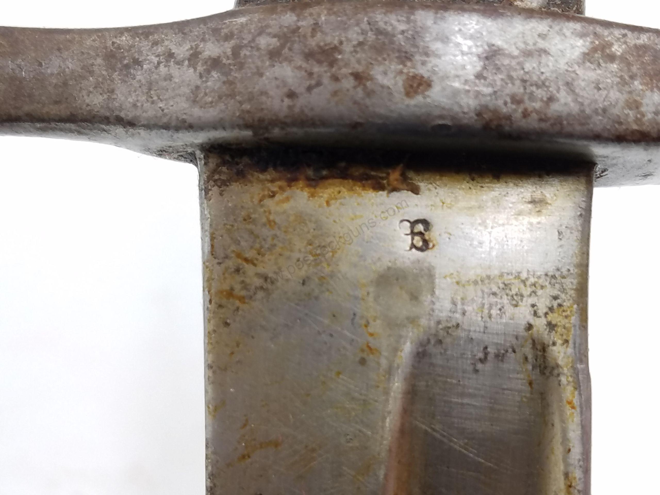 Portuguese 1885 Bayonet w/ Scabbard - Image 4
