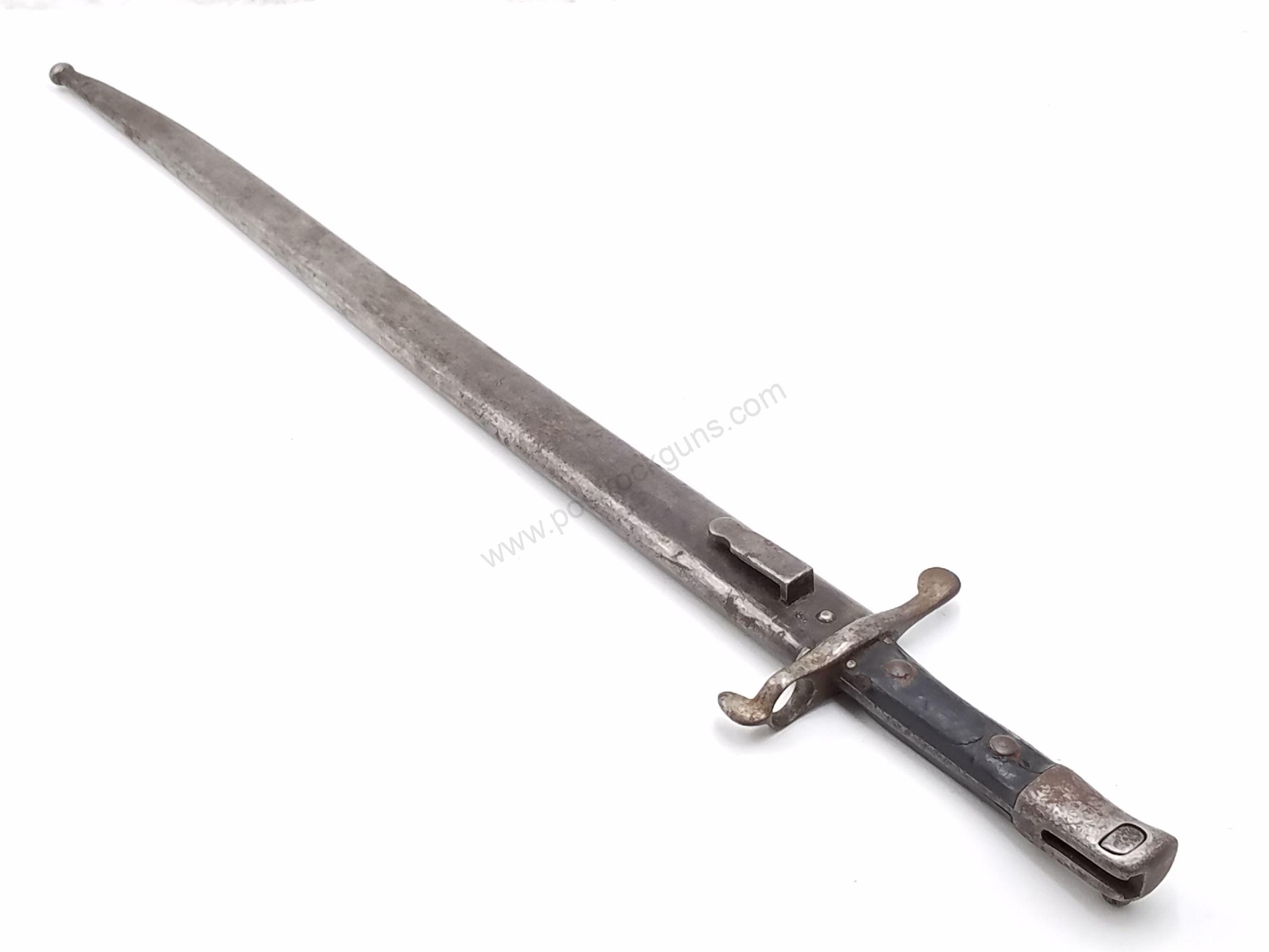 Portuguese 1885 Bayonet w/ Scabbard - Image 26