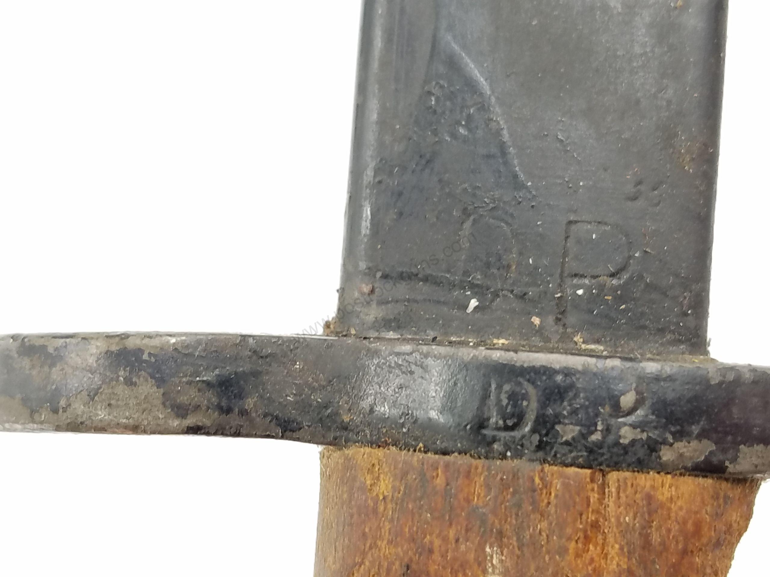 British Enfield 303 No.1 MKII SMLE 1907 India pattern Bayonet w/ Scabbard - Image 5