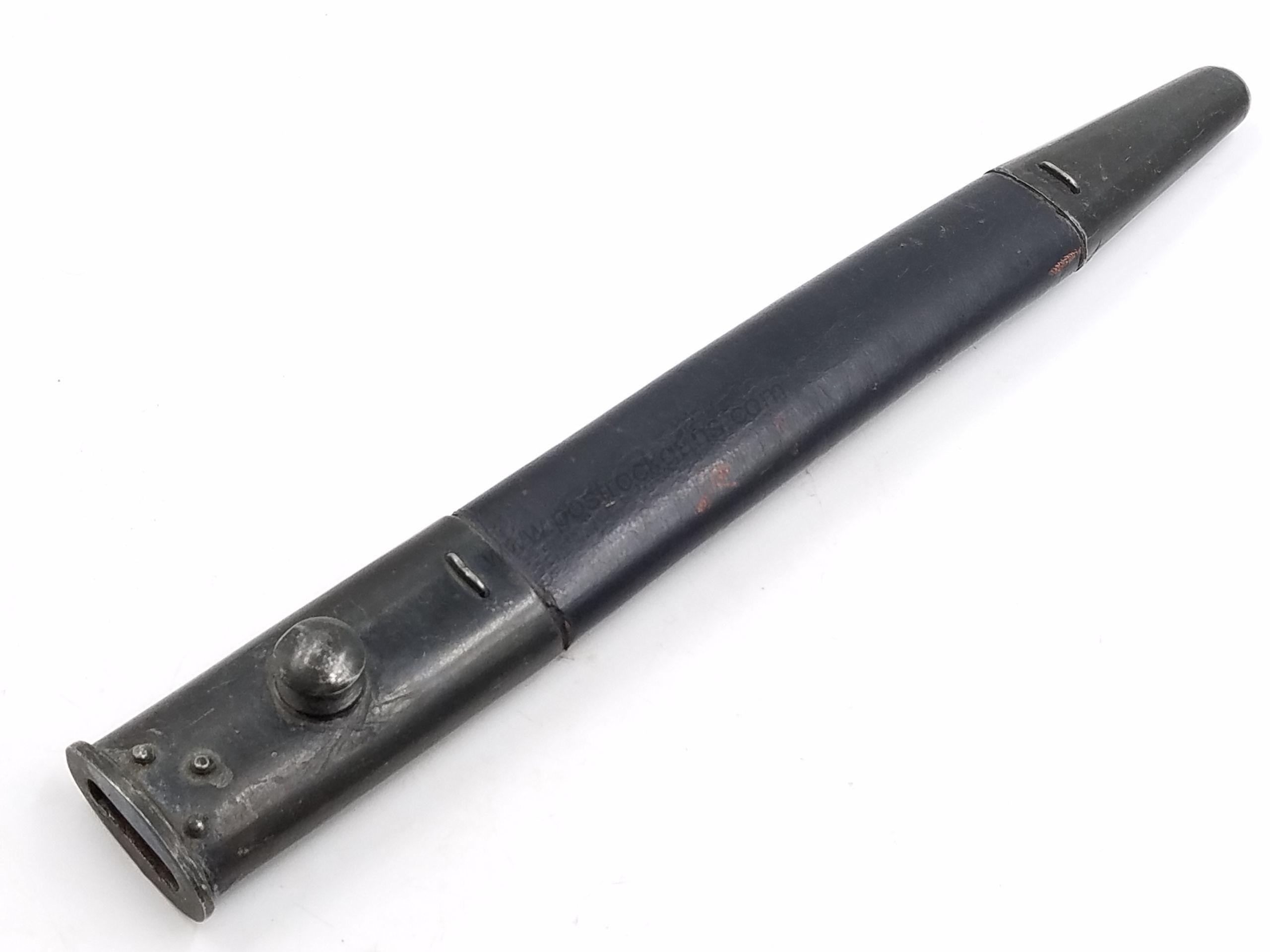 British Enfield 303 No.1 MKII SMLE 1907 India pattern Bayonet w/ Scabbard - Image 19