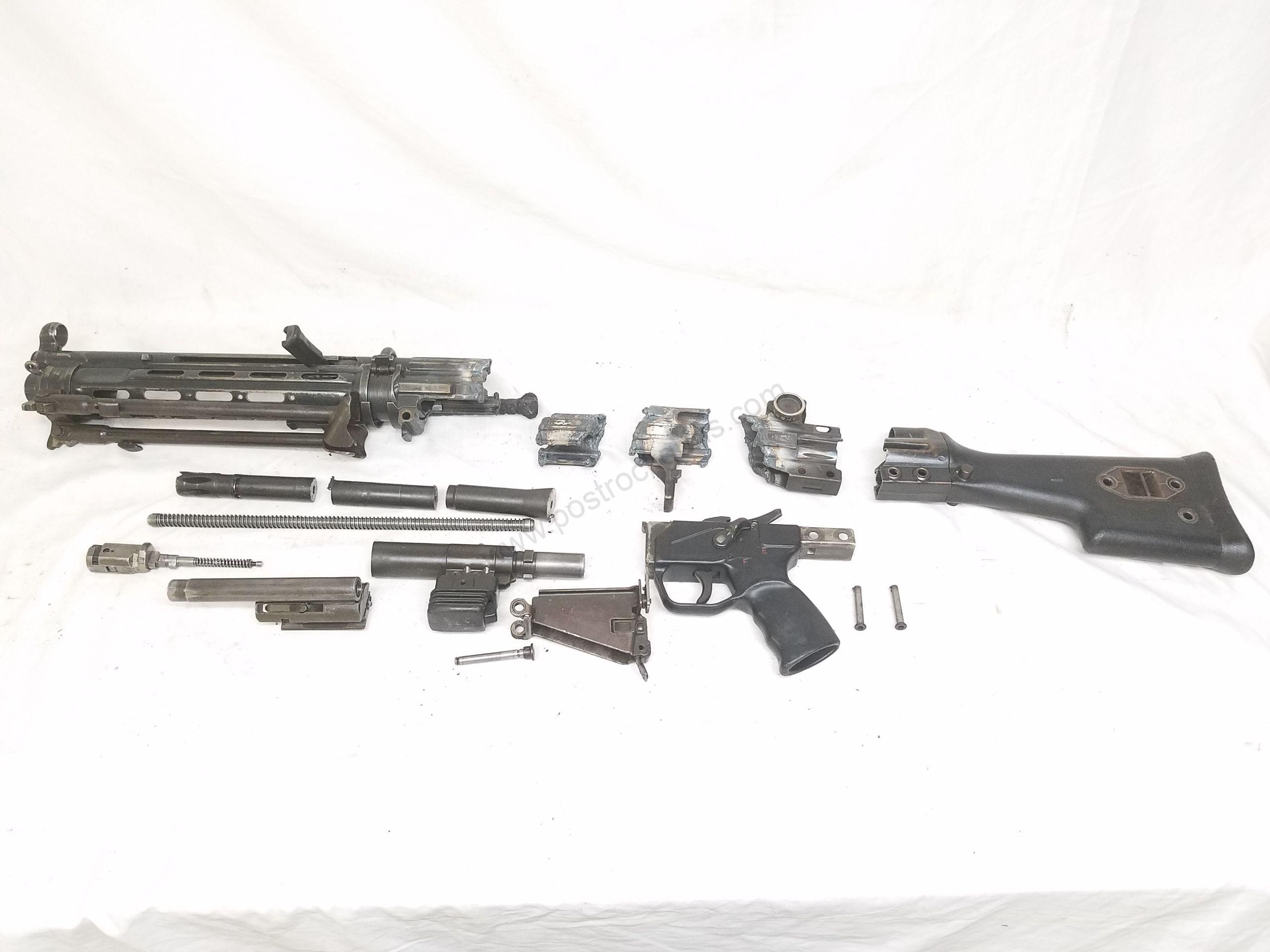 Class III Military Modern Parts Parts & Magazines 7.62x51, 308 Used None Required H&K Heckler & Koch Military Germany