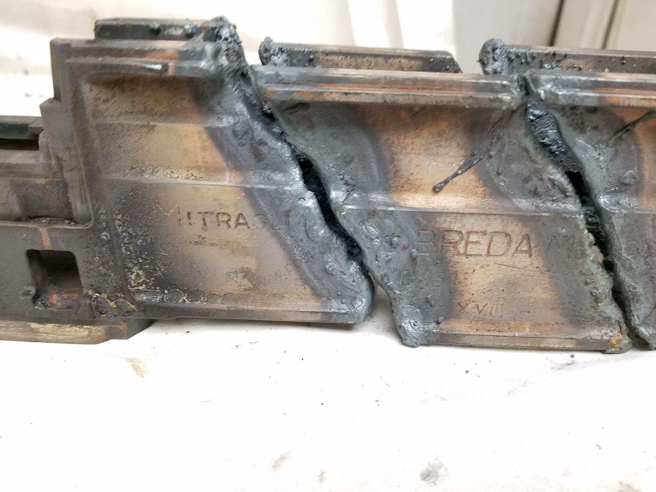 Breda M37 8×59mmRB Breda Machine Gun Cut/ Decommissioned Parts Kit w/ Tri-Pod. Rare! - Image 16