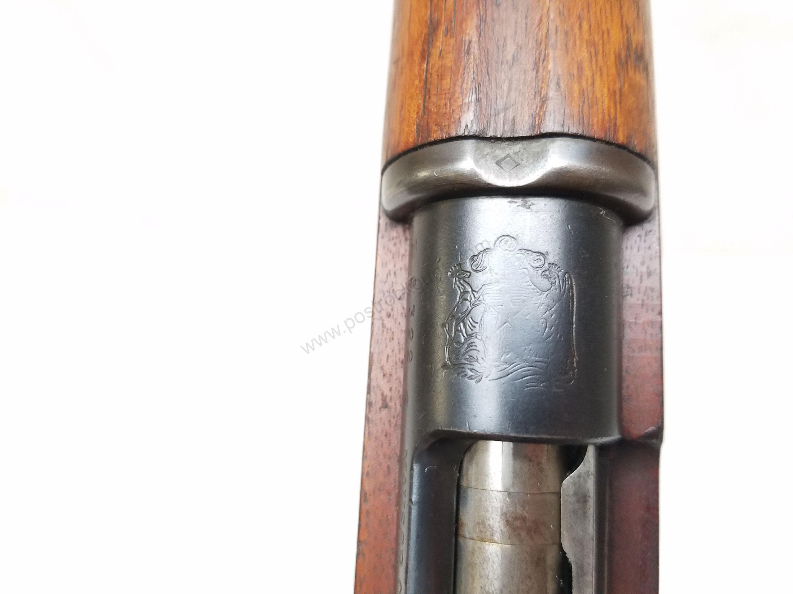 Loewe Berlin 1895 Mauser 7x57mm Rifle w/ all matching SN's & Leather Sling - Image 11