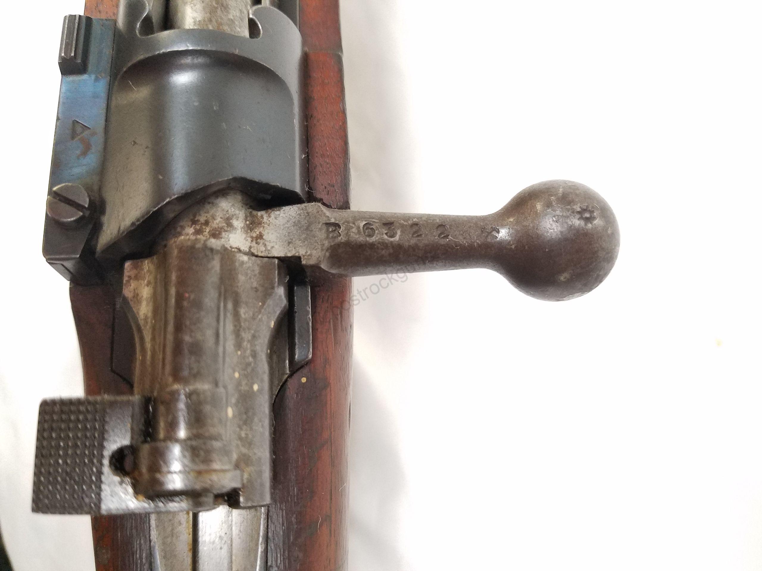 Loewe Berlin 1895 Mauser 7x57mm Rifle w/ all matching SN's & Leather Sling - Image 19