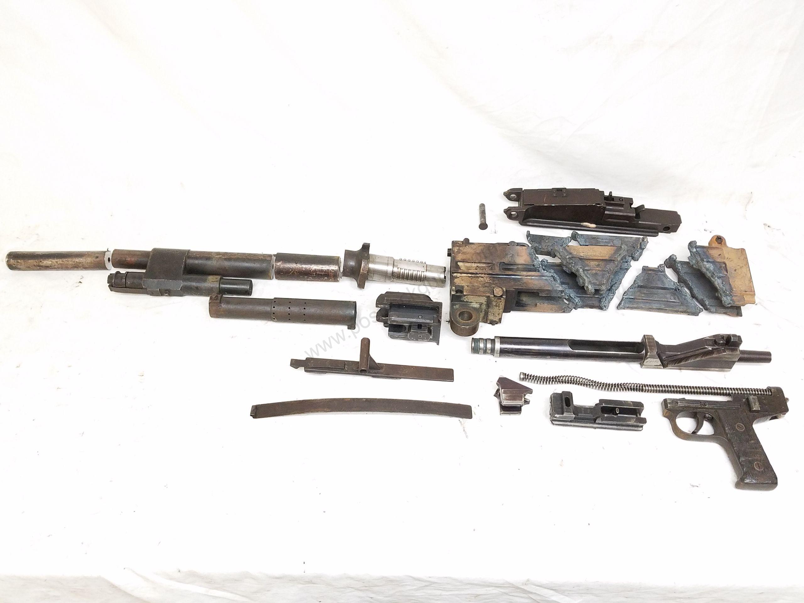 Breda M38 8×59mmRB Tank Heavy Machine Gun Cut/ Decommissioned Parts Kit. - Image 58