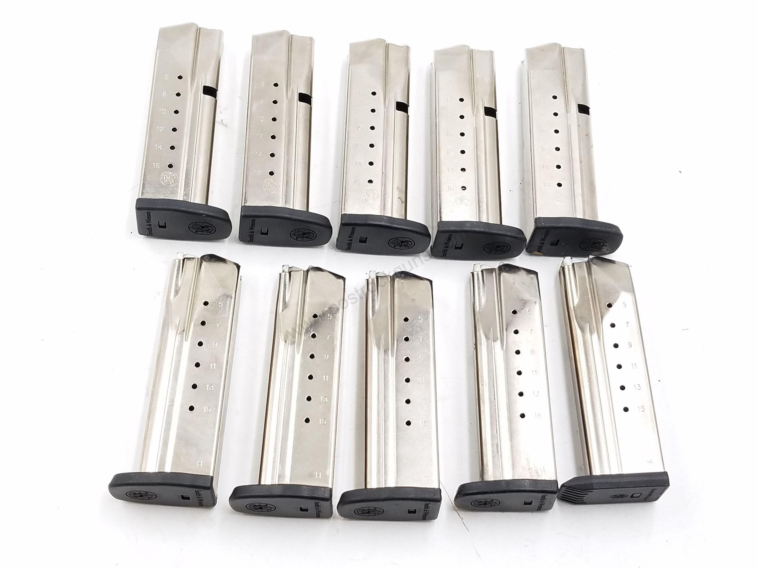 Magazines Modern Parts & Magazines 9mm Used None Required Smith & Wesson, S&W