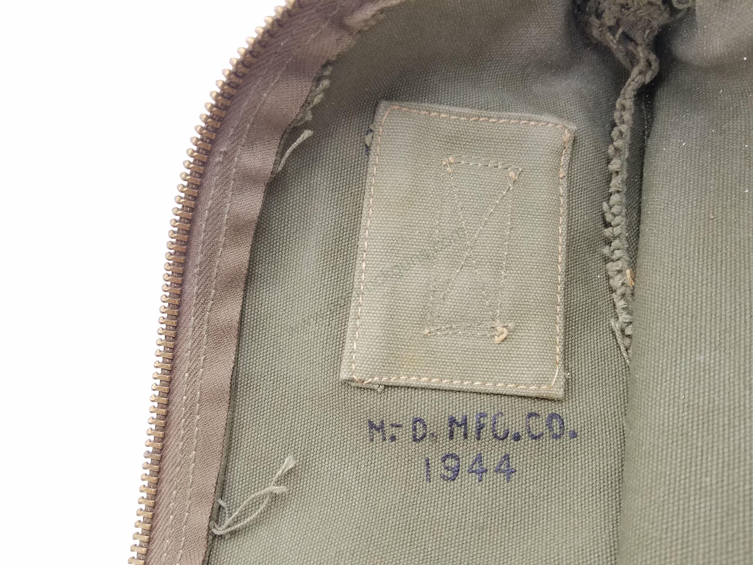 USGI M1 Carbine M1C Carry Case original WW2 dated 1944 MD mfg. - Image 3