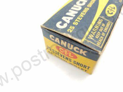 Ammunition Antique No FFL Parts & Magazines Rimfire 25 Stevens Short New Old Stock None Required Canadian Industries Limited Canada