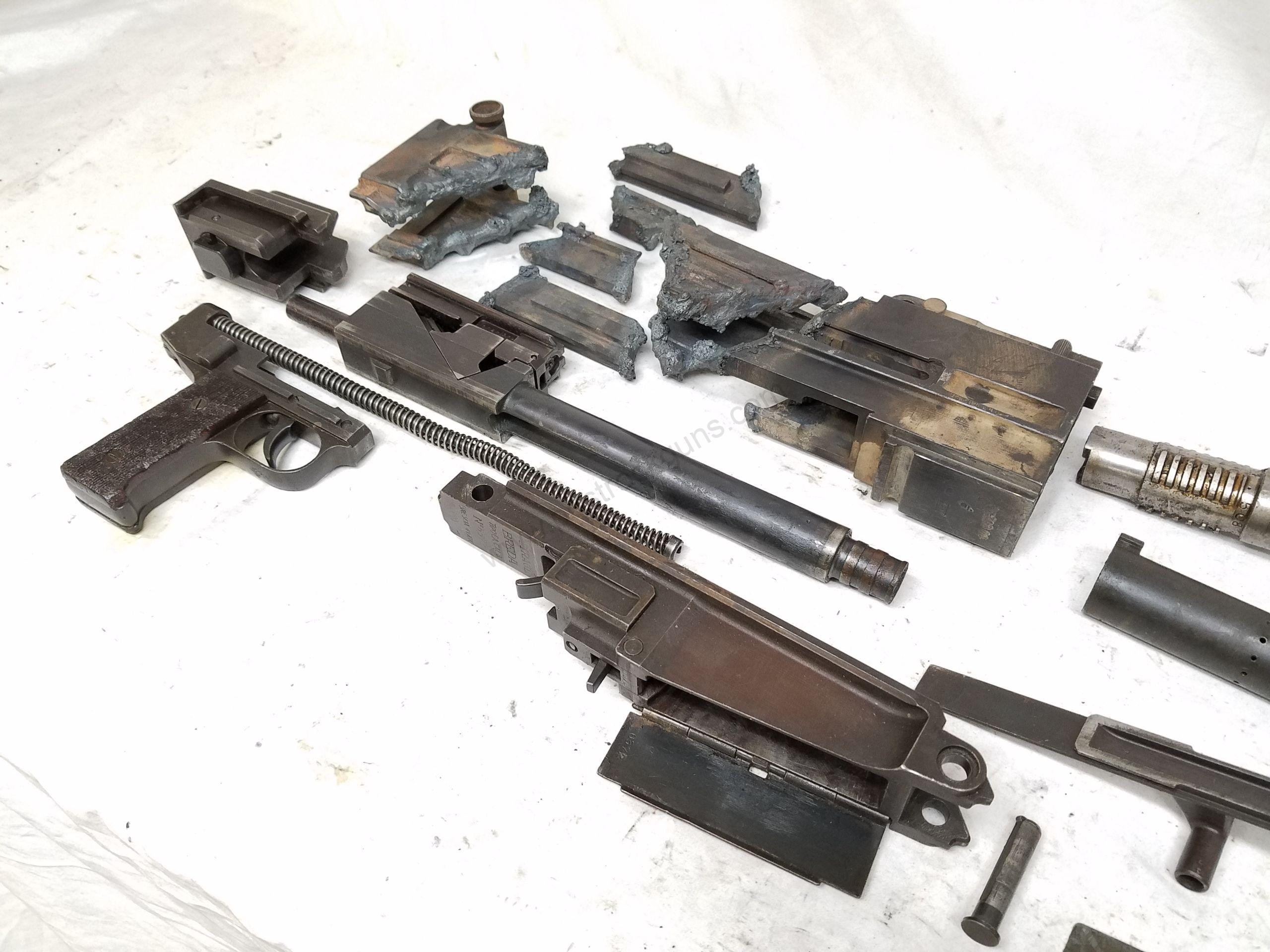 Breda M38 8×59mmRB Tank Heavy Machine Gun Cut/ Decommissioned Parts Kit. Rare! - Image 3