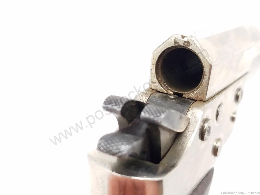 Remington Vest Pocket Saw Handle 41 rimfire short Single Shot Pistol w/ Nickel Finish - Image 11