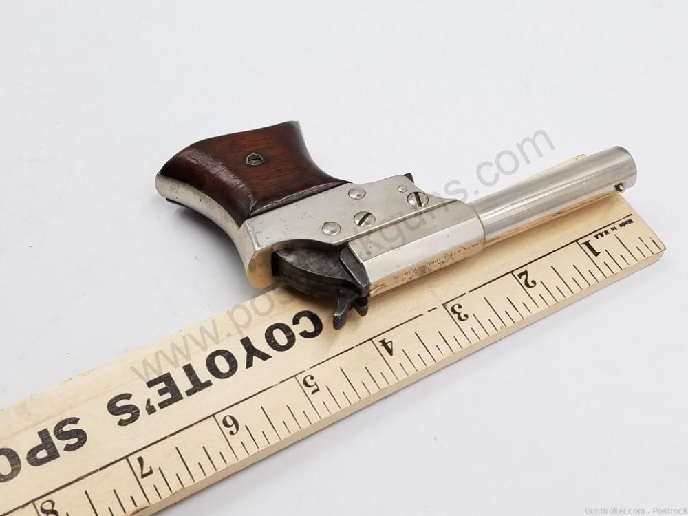 Remington Vest Pocket Saw Handle 41 rimfire short Single Shot Pistol w/ Nickel Finish - Image 13