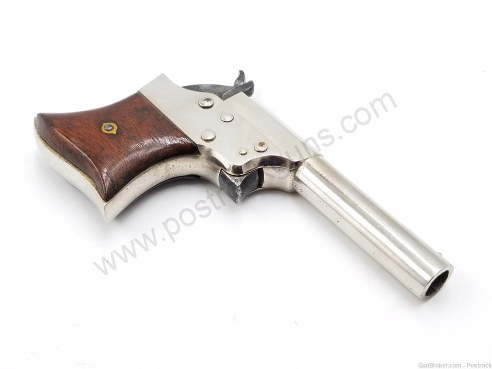 Remington Vest Pocket Saw Handle 41 rimfire short Single Shot Pistol w/ Nickel Finish - Image 16