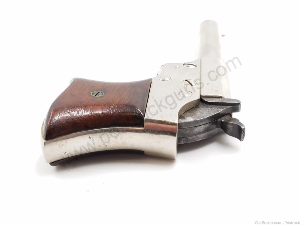 Remington Vest Pocket Saw Handle 41 rimfire short Single Shot Pistol w/ Nickel Finish - Image 7