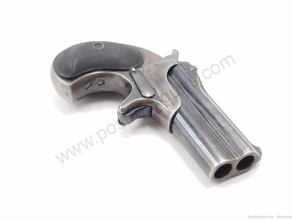 Remington model 95 Double Derringer 41 rimfire short w/ Blued Finish. Made between 1866-1935 - Image 5