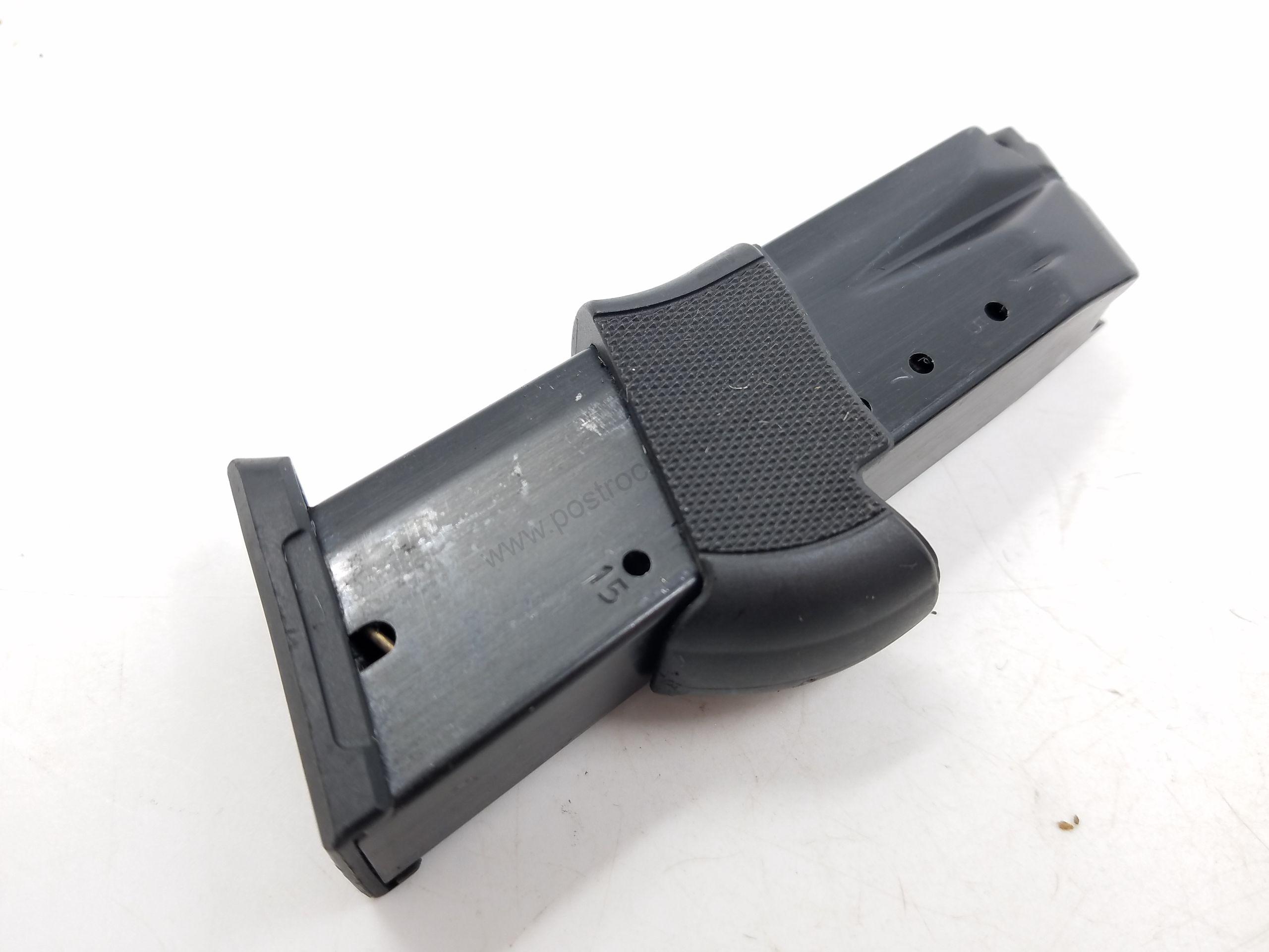 One Ruger SR40 15rd 40S&W Pistol Magazine w/ Grip Extension - Image 3