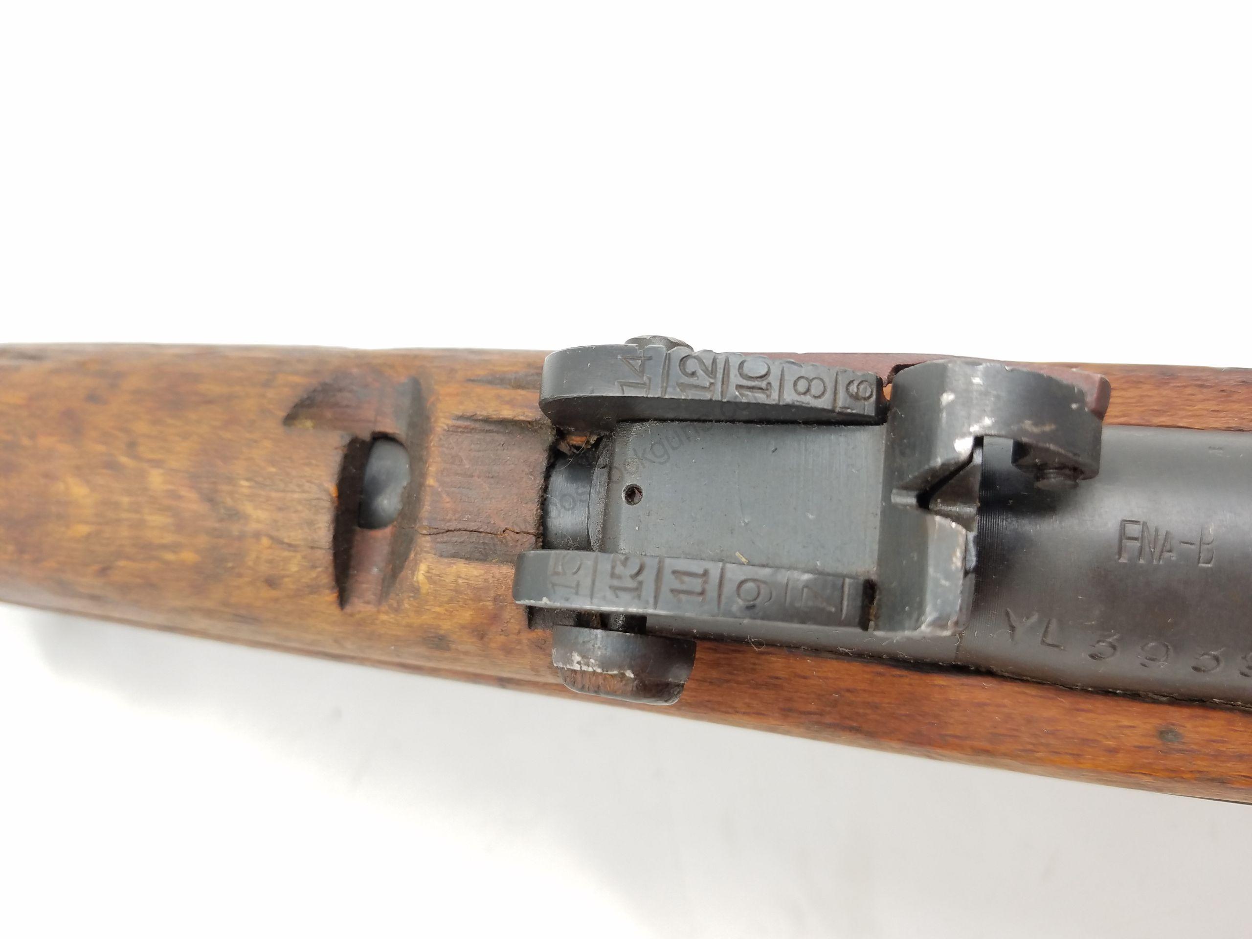 Italian FNA-B Moschetto Carcano M91 Calvary 6.5 Carcano Rifle / Carbine w/ Bayonet - Image 12