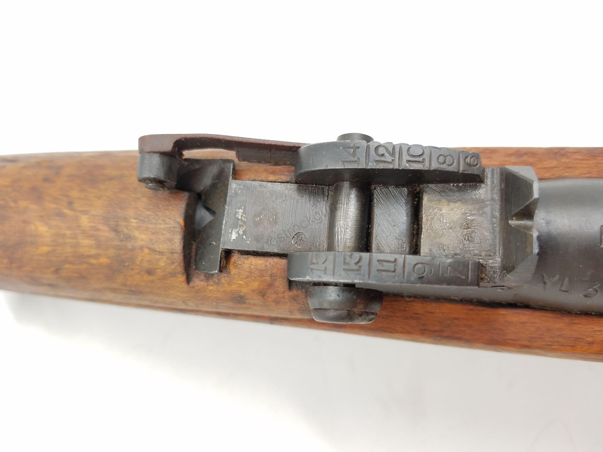 Italian FNA-B Moschetto Carcano M91 Calvary 6.5 Carcano Rifle / Carbine w/ Bayonet - Image 13