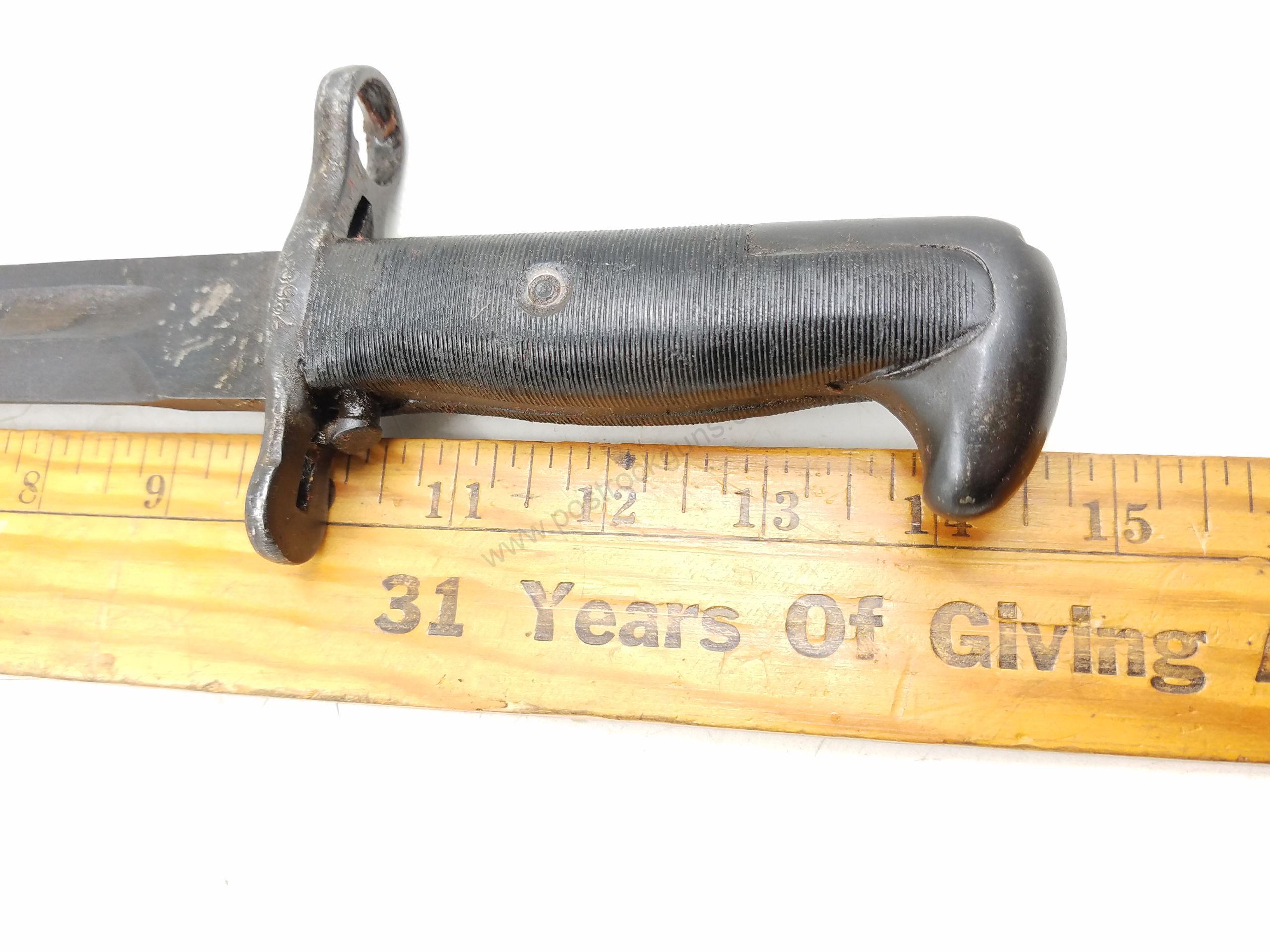 USGI 1903 03A3 M1 Garand Bayonet w/ 10-inch Blade, 14.75 inches overall - Image 14