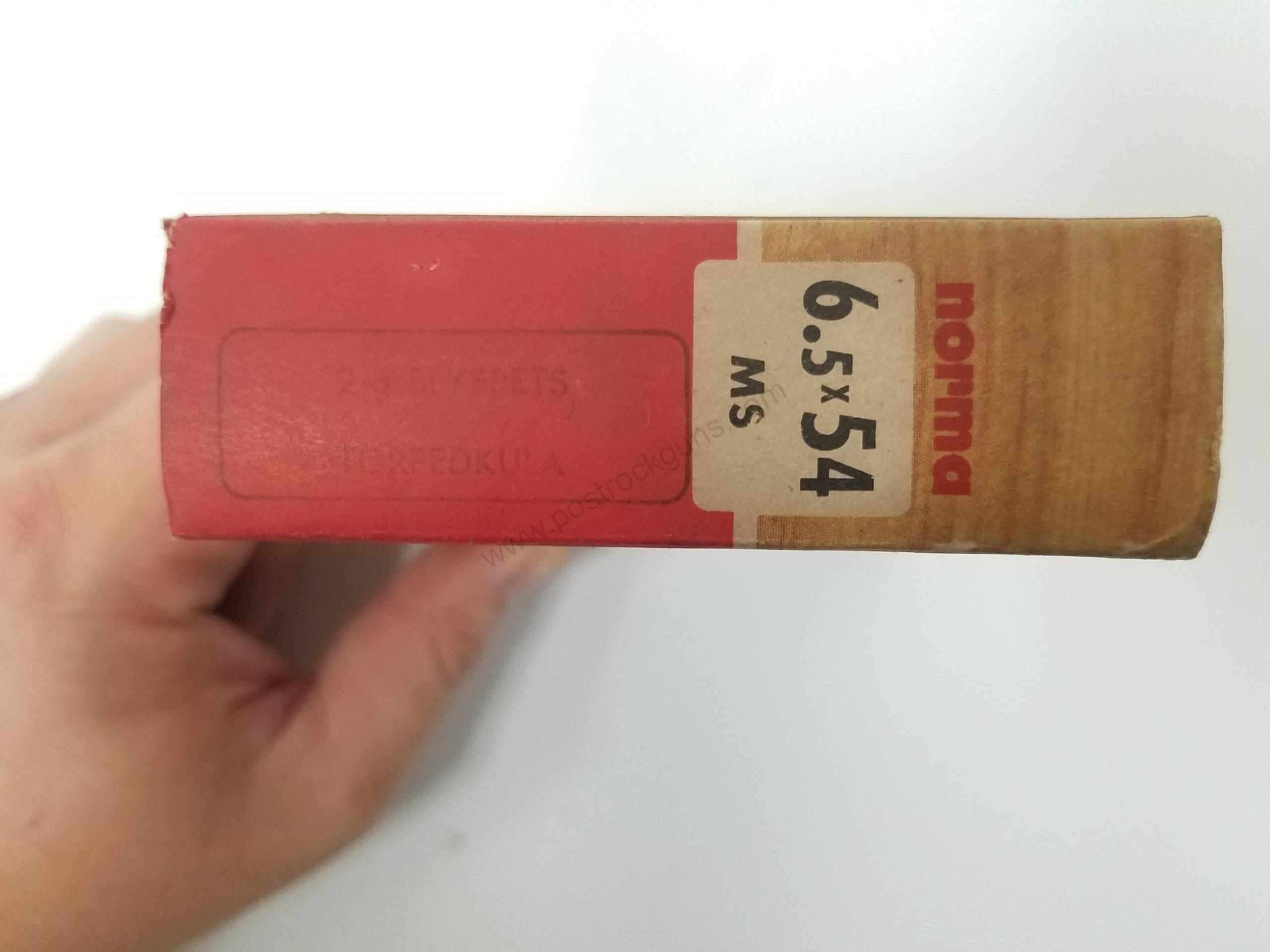 Ammunition 6.5x54ms