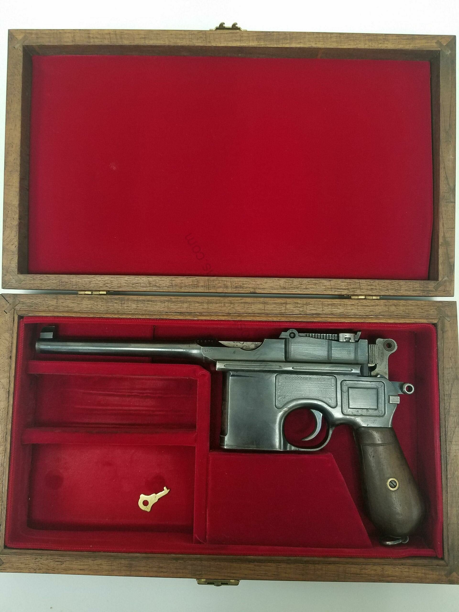 C&R or FFL Gun Case Handguns Military Pre-ban 7.63x25 Used FFL or C&R Mauser Military Germany