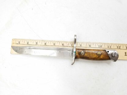 Finnish M39 Original SKY Bayonet & Green Leather Sheath - Image 11