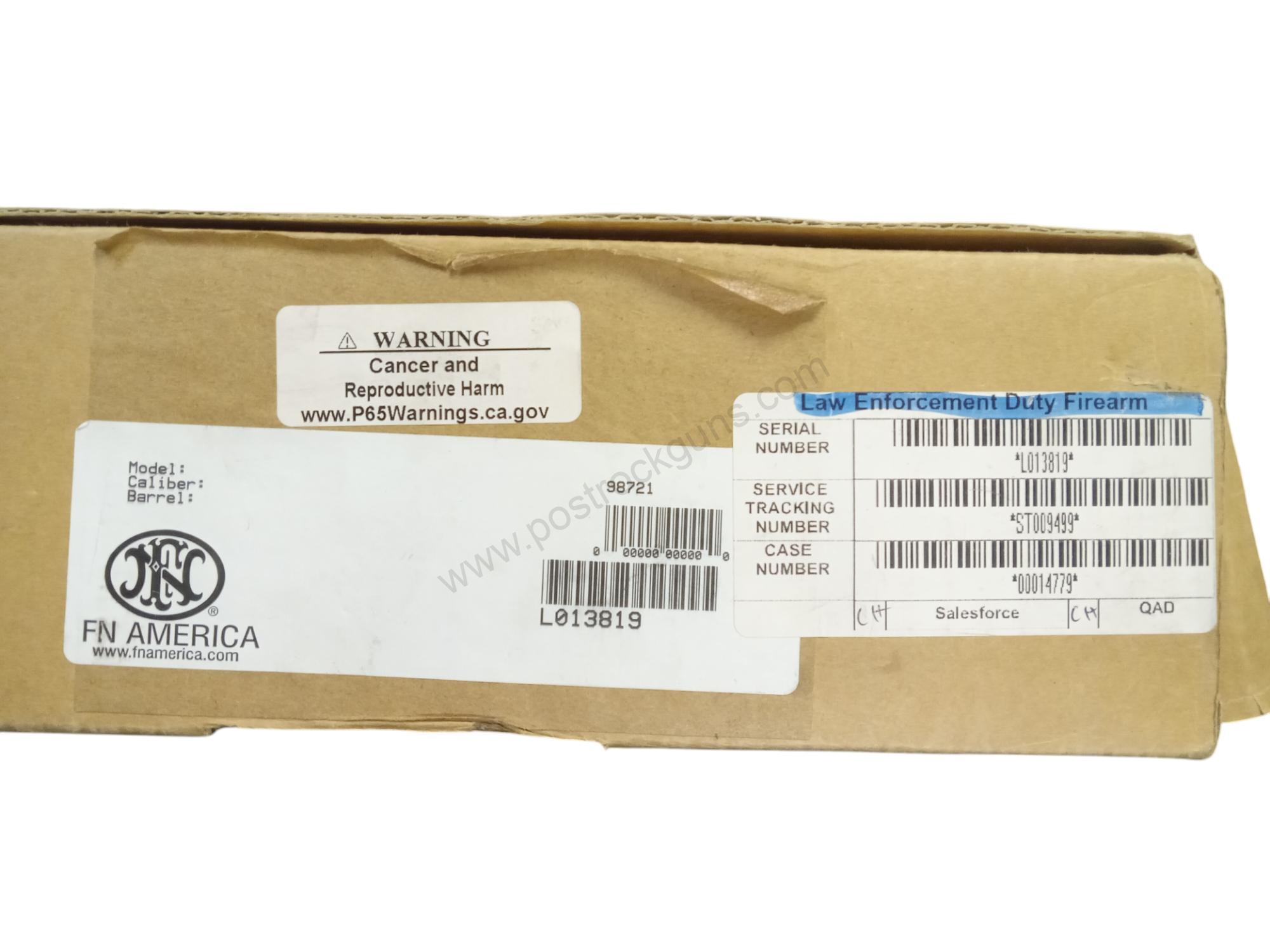 Military Modern Parts Parts & Magazines SBR 5.56x45 Nato/ 223Rem Used None Required FN