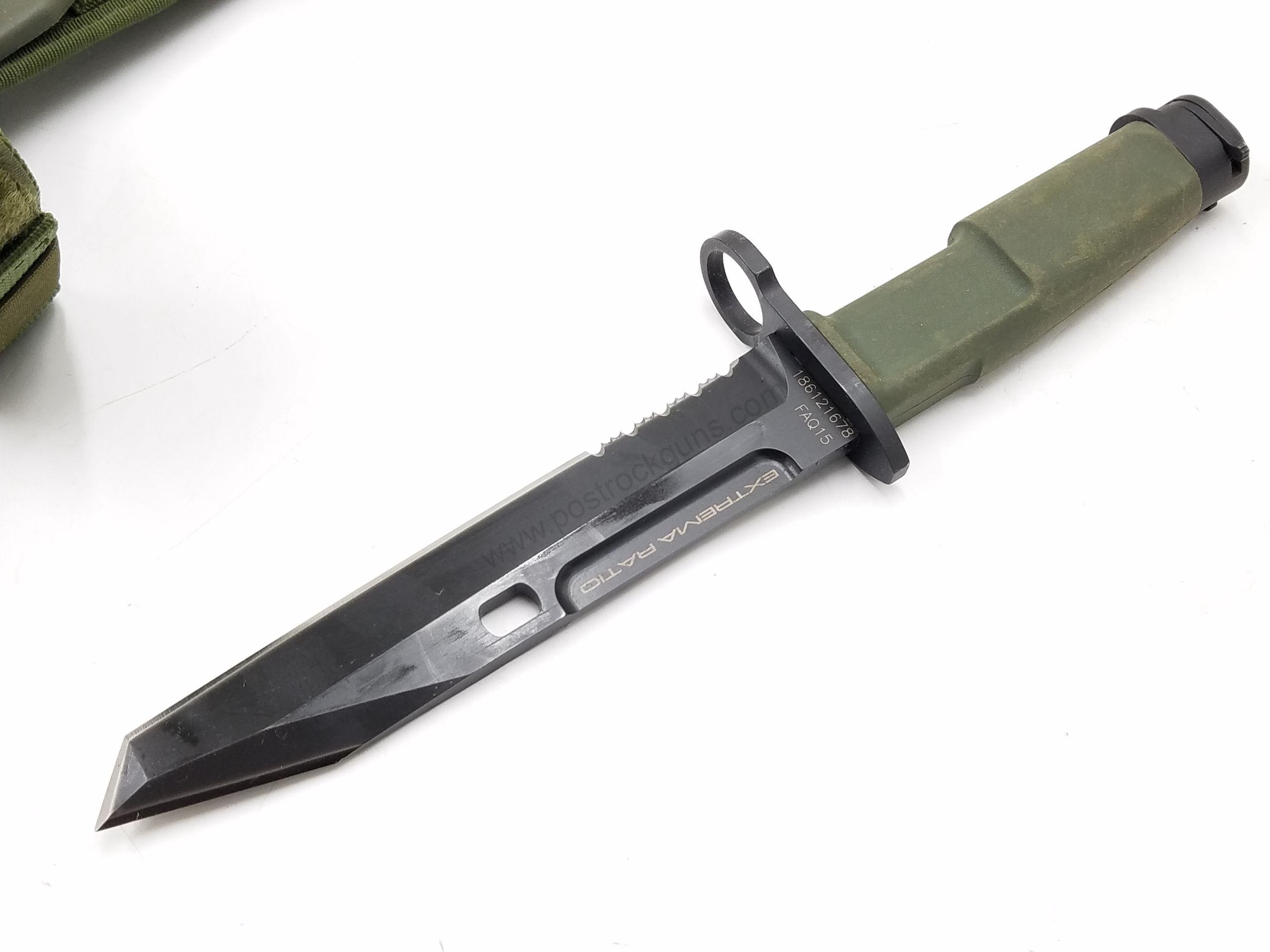 Very Rare French Famas Military Bayonet! 12 ¼" Overall Length 7 1/8" Blade. With Sheath. - Image 15